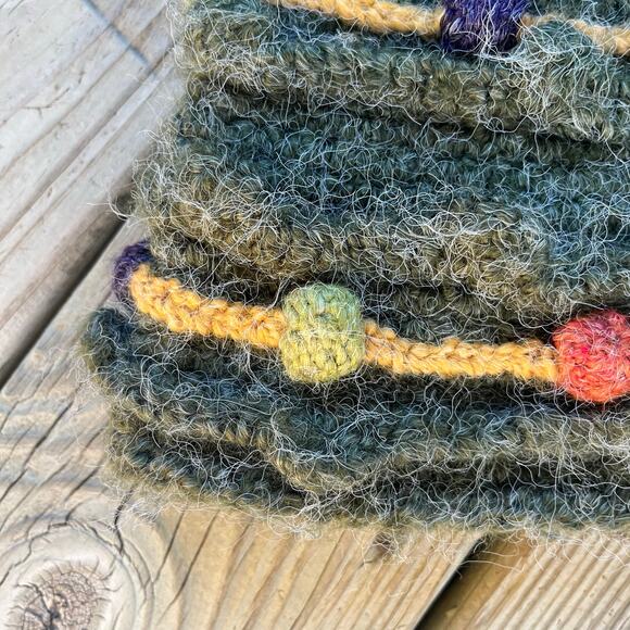 Peruvian Trading Company Christmas Tree Shaped Knit Hat One Size - Picture 4 of 7